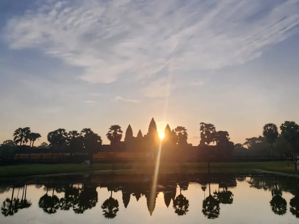 Angkor Wat at sunrise
